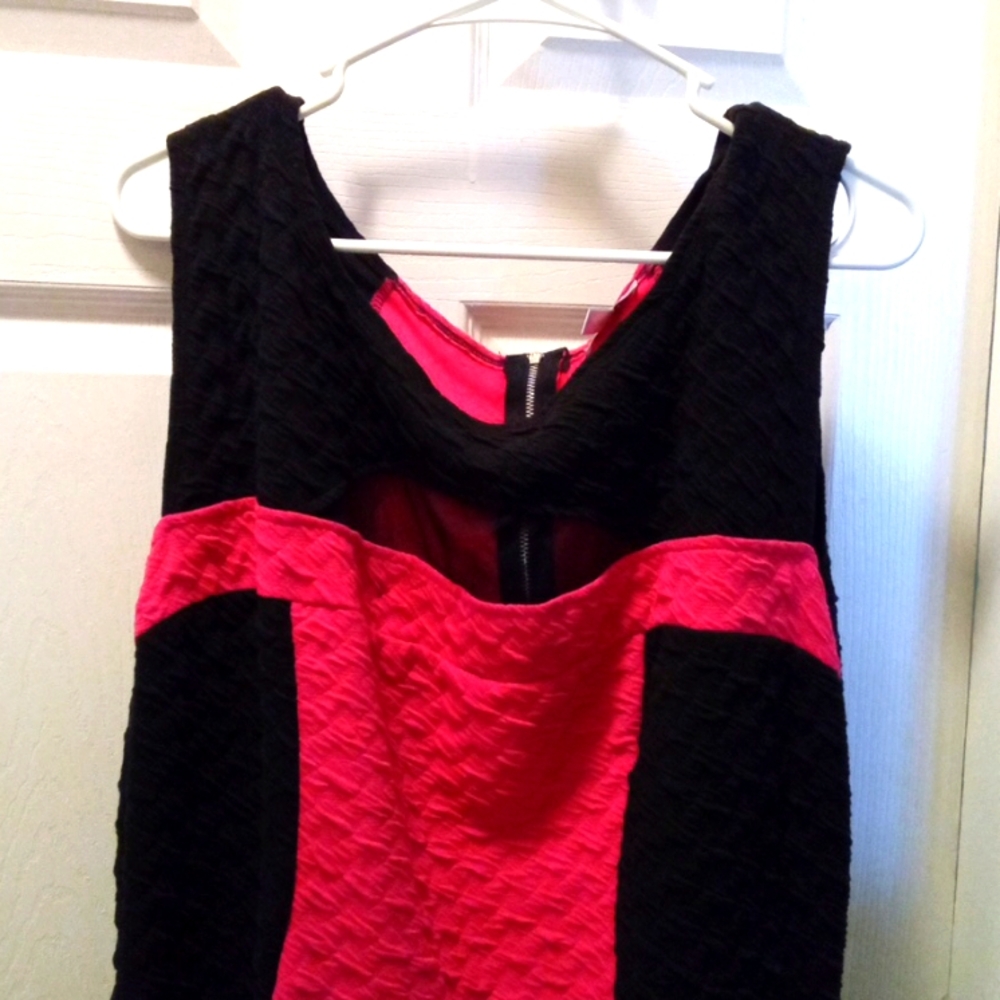 Nwt Color Block Sleeveless Dress (2X) - Picture 2 of 16